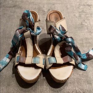 Miss Sixty Wrap Around Wedges